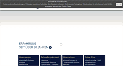 Desktop Screenshot of orthopediewalter.de